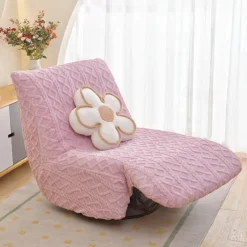 1PC Elastic Armless Floor Sofa Cover Lazy Boy Relax Couch Slipcover Stretch Single Sofa Cushion Cover for Living Room Home