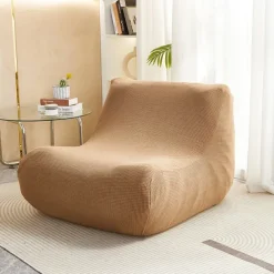 1PC Elastic Armless Floor Sofa Cover Lazy Boy Relax Couch Slipcover Stretch Single Sofa Cushion Cover for Living Room Home