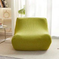 1PC Elastic Armless Floor Sofa Cover Lazy Boy Relax Couch Slipcover Stretch Single Sofa Cushion Cover for Living Room Home