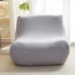1PC Elastic Armless Floor Sofa Cover Lazy Boy Relax Couch Slipcover Stretch Single Sofa Cushion Cover for Living Room Home