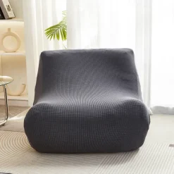 1PC Elastic Armless Floor Sofa Cover Lazy Boy Relax Couch Slipcover Stretch Single Sofa Cushion Cover for Living Room Home