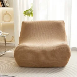 1PC Elastic Armless Floor Sofa Cover Lazy Boy Relax Couch Slipcover Stretch Single Sofa Cushion Cover for Living Room Home
