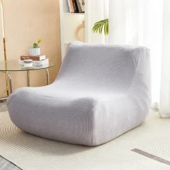1PC Elastic Armless Floor Sofa Cover Lazy Boy Relax Couch Slipcover Stretch Single Sofa Cushion Cover for Living Room Home