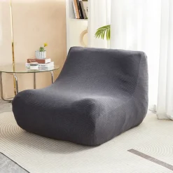 1PC Elastic Armless Floor Sofa Cover Lazy Boy Relax Couch Slipcover Stretch Single Sofa Cushion Cover for Living Room Home
