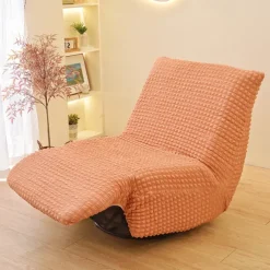 1PC Elastic Armless Floor Sofa Cover Lazy Boy Relax Couch Slipcover Stretch Single Sofa Cushion Cover for Living Room Home