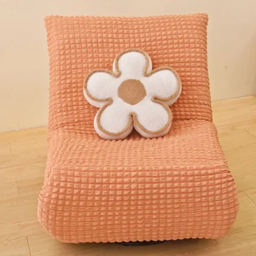 1PC Elastic Armless Floor Sofa Cover Lazy Boy Relax Couch Slipcover Stretch Single Sofa Cushion Cover for Living Room Home