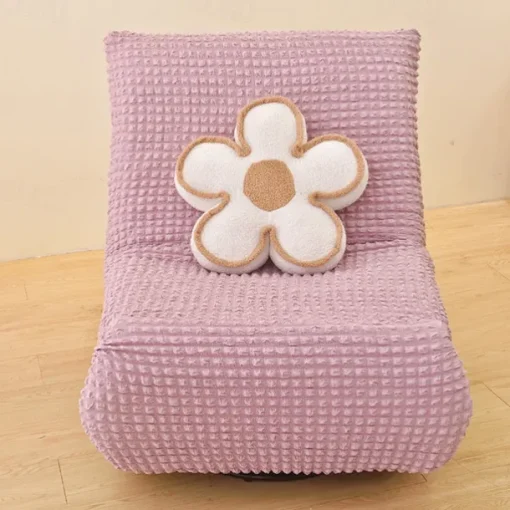 1PC Elastic Armless Floor Sofa Cover Lazy Boy Relax Couch Slipcover Stretch Single Sofa Cushion Cover for Living Room Home
