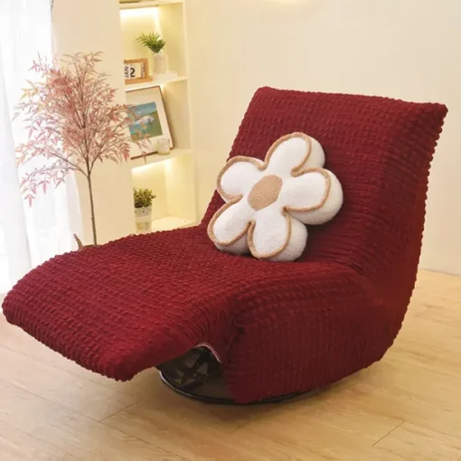 1PC Elastic Armless Floor Sofa Cover Lazy Boy Relax Couch Slipcover Stretch Single Sofa Cushion Cover for Living Room Home