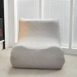 1PC Elastic Armless Floor Sofa Cover Lazy Boy Relax Couch Slipcover Stretch Single Sofa Cushion Cover for Living Room Home