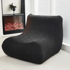 1PC Elastic Armless Floor Sofa Cover Lazy Boy Relax Couch Slipcover Stretch Single Sofa Cushion Cover for Living Room Home