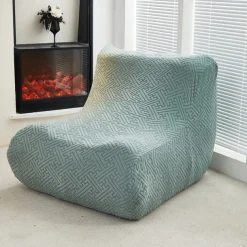 1PC Elastic Armless Floor Sofa Cover Lazy Boy Relax Couch Slipcover Stretch Single Sofa Cushion Cover for Living Room Home