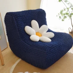 1PC Elastic Armless Floor Sofa Cover Lazy Boy Relax Couch Slipcover Stretch Single Sofa Cushion Cover for Living Room Home