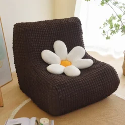 1PC Elastic Armless Floor Sofa Cover Lazy Boy Relax Couch Slipcover Stretch Single Sofa Cushion Cover for Living Room Home