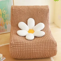 1PC Elastic Armless Floor Sofa Cover Lazy Boy Relax Couch Slipcover Stretch Single Sofa Cushion Cover for Living Room Home