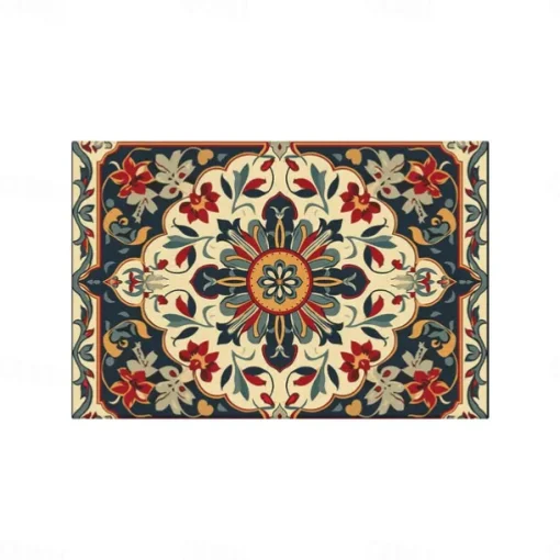 1PC Ethnic Pattern Placemat Table Mat 12x18 Inch Table Mats for Party Kitchen Dining Decoration