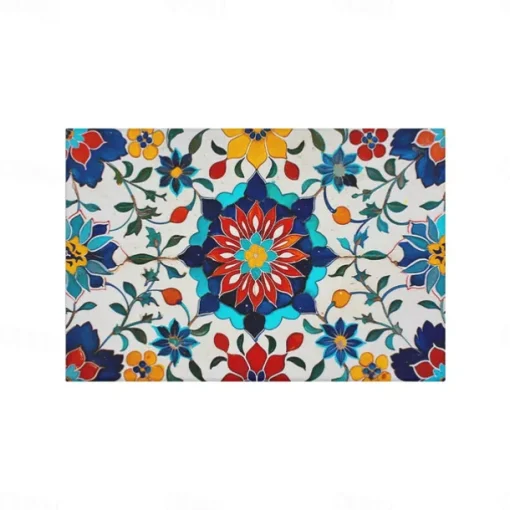 1PC Ethnic Pattern Placemat Table Mat 12x18 Inch Table Mats for Party Kitchen Dining Decoration