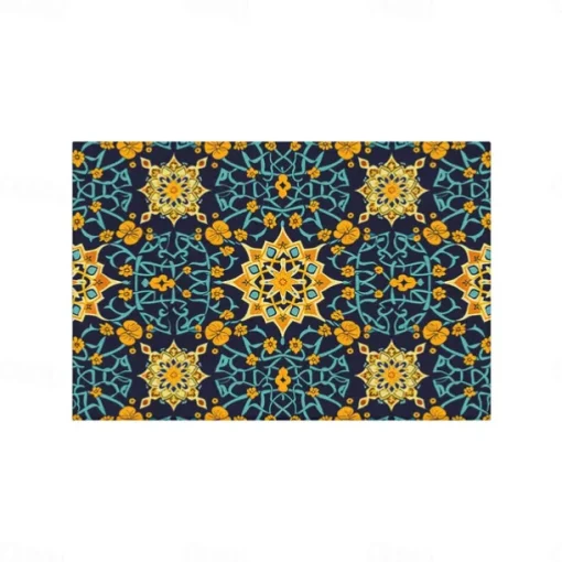 1PC Ethnic Pattern Placemat Table Mat 12x18 Inch Table Mats for Party Kitchen Dining Decoration