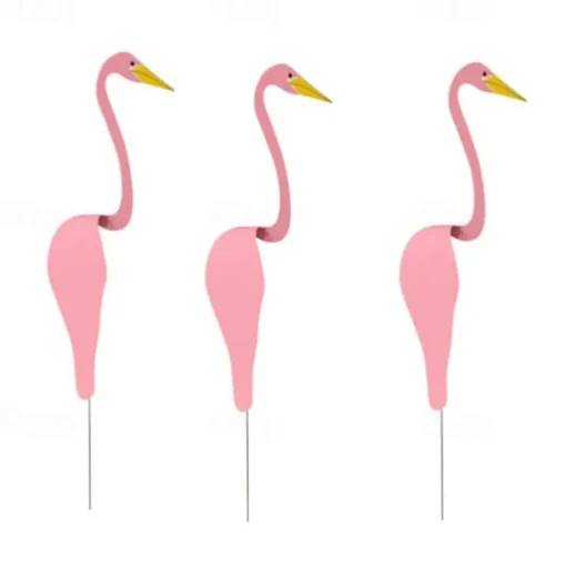 1pc Flamingo Yard Ornament, Swirl Bird-a Whimsical and Dynamic Bird That Spins with The Slight Garden Breeze, Flamingo Garden Yard Decor