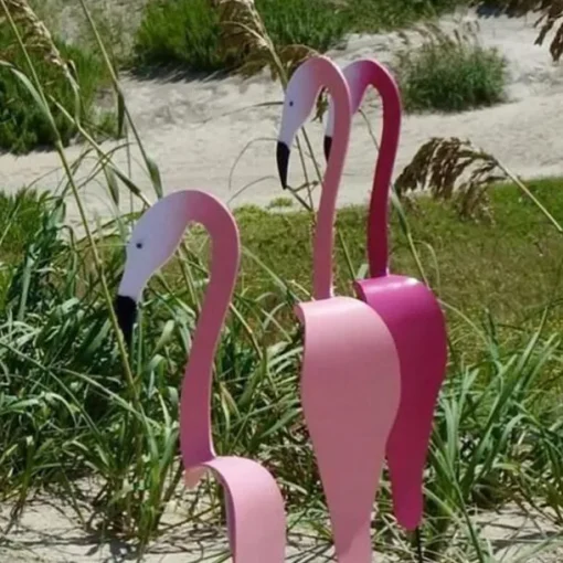 1pc Flamingo Yard Ornament, Swirl Bird-a Whimsical and Dynamic Bird That Spins with The Slight Garden Breeze, Flamingo Garden Yard Decor