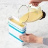 1pc Freezer Food Block Maker, Freezer Food Block Maker, Meal Prep Bag Container To Freeze Leftovers And Soup, Soup Freezer Molds, Freezer Tray For Soup, Sauce, Broth, Stew And Smoothies, Restaurant Ki