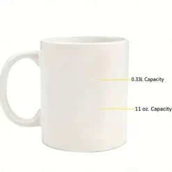 1pc Generic Funny Coffee Mug I May Look Calm But In My Head I've Pecked You 3 Times Mug Cup For Chicken Lovers 11 OZ Ceramic Mug Party Mug Party Gifts