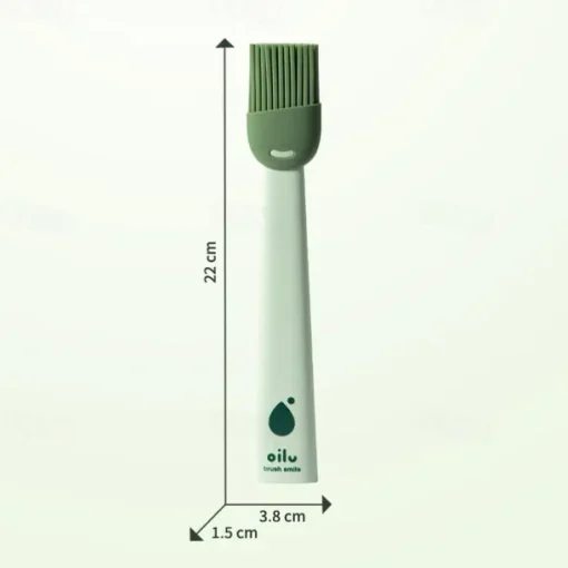 1Pc High Heat Silicone Basting Brush - Easy Clean BBQ & Baking Tool - Food Grade & Dishwasher Safe