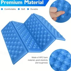 1pc High Quality cushion Camping Foam Pad High Quality Foam Seat for Pinic, Hiking, Backpacking, Mountaineering, Trekking