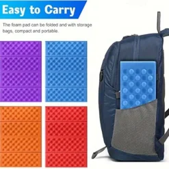 1pc High Quality cushion Camping Foam Pad High Quality Foam Seat for Pinic, Hiking, Backpacking, Mountaineering, Trekking