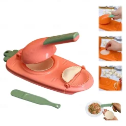 1pc 10in/9in 2 In 1 Dumpling Maker Kitchen Tool Dumpling Maker Dumpling Skin Maker DIY Dumpling Moulds Dumpling Skin Press Pressing Dough Presser Maker Tool Mold
