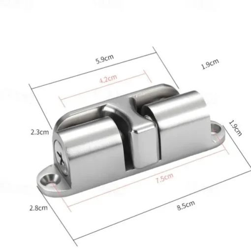 1pc Invisible Magnetic Door Stops Non Punching Holders Baby Safety Anti Pinch Catch Floor Plugs Protect Buffer Home Improvement