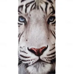 1PC Large Thick Bath Shower Towels 3D White Tiger Design Cotton Beach Towel for Women Men Travel Swimming Yoga Blanket