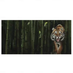 1PC Large Thick Bath Shower Towels 3D White Tiger Design Cotton Beach Towel for Women Men Travel Swimming Yoga Blanket