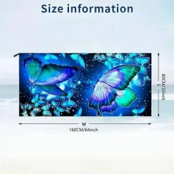 1PC Large Thick Bath Shower Towels 3D White Tiger Design Cotton Beach Towel for Women Men Travel Swimming Yoga Blanket