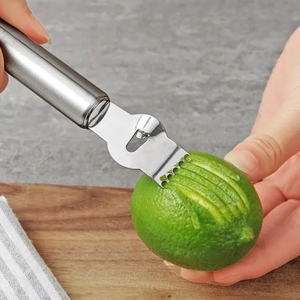 1pc Lemon Zester Grater Stainless Steel Peeler Kitchen Stuff Kitchen Accessories Kitchen Gadgets