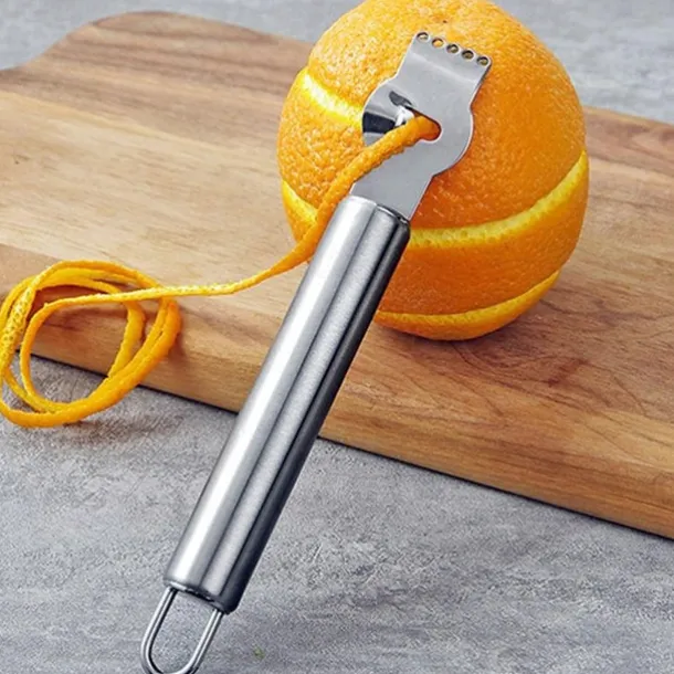 1pc Lemon Zester Grater Stainless Steel Peeler Kitchen Stuff Kitchen Accessories Kitchen Gadgets