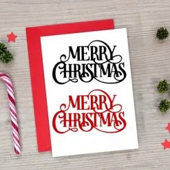 1pc Merry Christmas Metal Cutting Dies For Card Making Happy New Year Decoration Embossing Stencils Die Cuts DIY Scrapbooking Supplies