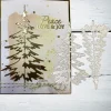 1pc Merry Christmas Metal Cutting Dies Stencils Snowflake Tree Scrapbook Paper Card Embossing Process For Card Making Scrapbooking DIY Cards Photo Album Craft Decorations
