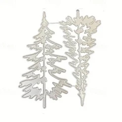 1pc Merry Christmas Metal Cutting Dies Stencils Snowflake Tree Scrapbook Paper Card Embossing Process For Card Making Scrapbooking DIY Cards Photo Album Craft Decorations