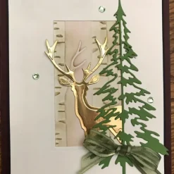 1pc Merry Christmas Metal Cutting Dies Stencils Snowflake Tree Scrapbook Paper Card Embossing Process For Card Making Scrapbooking DIY Cards Photo Album Craft Decorations