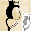 1pc Metal Cutting Dies Cut Mold Animal Cat Decoration Scrapbook Paper Craft Knife Mould Blade Punch Stencils
