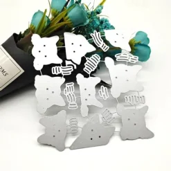 1pc Metal Cutting Dies Cut Mold Animal Cute Cat Decoration Scrapbook Paper Craft Knife Mould Blade Punch Stencils