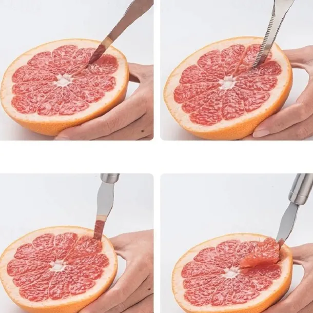 1pc Orange Peeler Tools Stainless Steel Citrus Peel Cutter Citrus Remover Easy Open Lemon Peeler Vegetable Slicer Fruit Tools Kitchen Gadgets