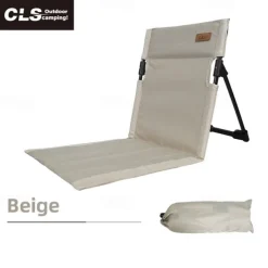 1PC Outdoor Camping Backrest Cushion Chair Comfortable and Supportive Portable Chair Cushion for Outdoor Activities Adjustable Backrest for Relaxing Seating Ideal for Camping, Hiking, and Picnics