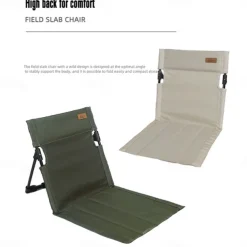 1PC Outdoor Camping Backrest Cushion Chair Comfortable and Supportive Portable Chair Cushion for Outdoor Activities Adjustable Backrest for Relaxing Seating Ideal for Camping, Hiking, and Picnics
