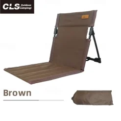 1PC Outdoor Camping Backrest Cushion Chair Comfortable and Supportive Portable Chair Cushion for Outdoor Activities Adjustable Backrest for Relaxing Seating Ideal for Camping, Hiking, and Picnics