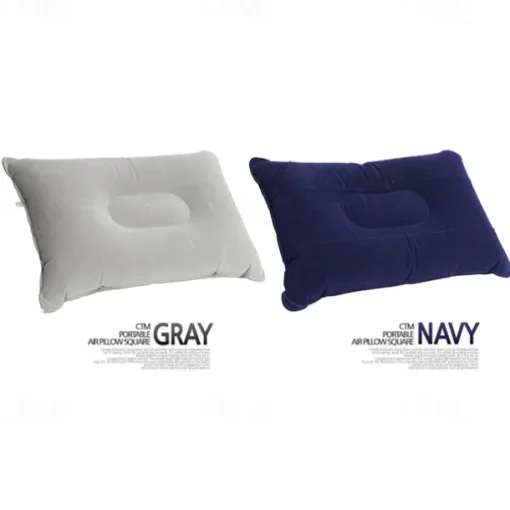 1pc Outdoor Camping Inflatable Pillow Portable Compact and Lightweight Air Pillow for Hiking Travel and Sleeping Provides Neck Support Easy to Inflate and Deflate Comfortable for Outdoor Adventures