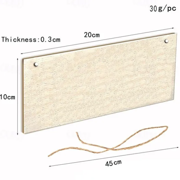 1pc Pet Dog Wall Hanging, Wooden Animal Dog Pattern Plaque Sign Wll Decor Accessories, For Pet Shop Cafe Room Decor Household Items 4''x8'' (10cmx20cm)