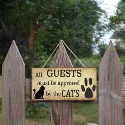 1pc Pet Dog Wood Wall Sign, Wooden Animal Dog Pattern Plaque Sign Wall Decor Accessories, For Pet Shop Cafe Room Decor Household Items 4''x8'' (10cmx20cm)