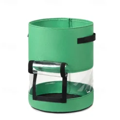 1pc Potato Grow Bag Vegetable Onion Home Garden Plant Bag With Handle PU Thickened Garden Carrot Taro Peanut Growing Bag Potato Pot