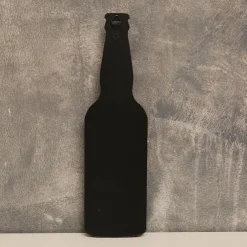 1pc Retro Wooden Bottle Opener Wall Mounted Hanging Beer Openers Bar Tools Alloy Electroplating Process Bar Cafe Wall Decoration 11x39cm/4.3''x15.4''